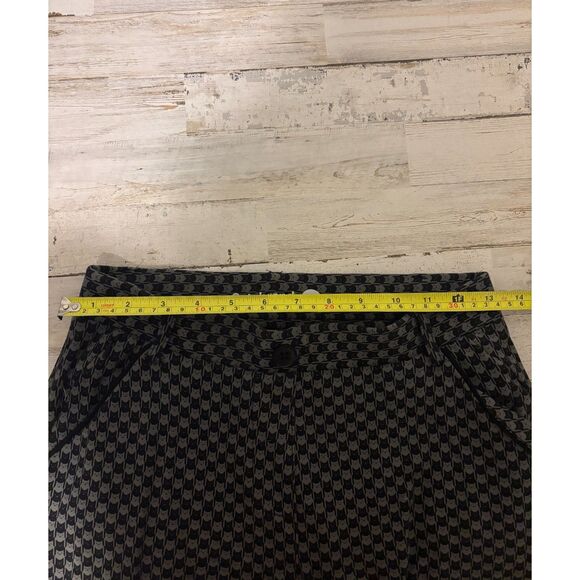 Betabrand Catstooth Dress Pants Black/Gray Cat Print Houndstooth Size Small - Picture 7 of 13